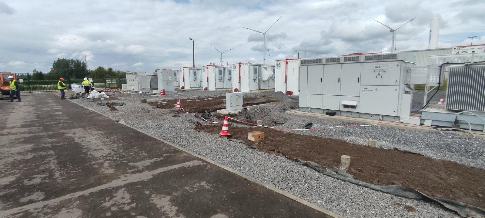 Energy infrastructure project